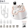 foreverlily Macchina professionale per microdermoabrasione diamantata Uso domestico Peeling viso Macchina per bellezza Esfoliazione viso Pulizia profonda Cura della pelle