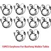 BAOFENG 10Pcs BaoFeng auricolare originale Walkie-talkie auricolare per UV-5R UV-82 BF-888S 666S 777S Quansheng UV-K5 UV-K58