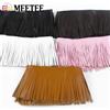 Meetee 2M 10/15/20/25/30cm Frangia Nappa Per I Vestiti Pelle Scamosciata Trim Nastro di Pizzo Borsa Gonna Decorazione Taglio Accessori FAI DA TE