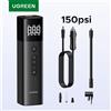 UGREEN Pompa d'aria per auto Compressore d'aria portatile per auto Motociclette Gonfiatore elettrico per pneumatici con display digitale LCD