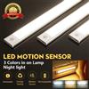 CHENBEN Luci per armadietti con sensore di movimento Luce notturna a LED dimmerabile Luce a tubo a LED ricaricabile USB wireless per lampada da notte a 3 colori per armadio