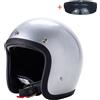 BLD Casco moto a faccia aperta stile coreano giapponese Vintage 500TX Retro Scooter Equitazione 3/4 Jet Casco Moto Capacete BLD