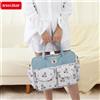 insular Borsa per pannolini per mamma per neonati Organizzatore di grande capacità Borsa a tracolla per messenger da viaggio impermeabile con ampia apertura Borsa per pannolini per mummia