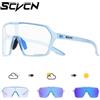 SCVCN Occhiali da sole fotocromatici per uomo Occhiali da ciclismo UV400n Occhiali da guida per donna MTB Bici da strada Occhiali sportivi da corsa
