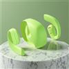 NONE Cuffie Sportive Bluetooth V5.4 Cuffie Wireless a Conduzione Ossea Batteria da 500 mAh 50 Ore TEISCHE