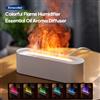 KINSCOTER Realistico Fiamma Colorata Aromaterapia Diffusore Aroma Olio Essenziale 150ml USB Umidificatore Purificatore Deodorante per ambienti