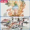 POP MART Infiammifero POP MART Serie 14th Anniversary Figure Mystery Box 1PC/12PCS POPMART Blind Box Action Figure