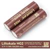 liitokala 1-40 pezzi LiitoKala HG2 3.7v 18650 3000mAh batterie ricaricabili al litio a scarica continua 30A per utensili elettrici Drone