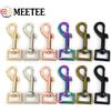 Meetee 5/10/20 Pz 15/20/25mm Fibbia a moschettone in metallo Guinzaglio per cani Collare Portachiavi Trigger Clip Chiusura girevole Accessori hardware