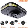 Ravemen FR160 LED Bike Front Light Bicycle Headlight QTM01+QTM03 Mount Tab For Garmin Wahoo Bryton GPS With AGM02 Bottom Mount