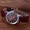 BALTANY Orologio Baltany S2081 Dirty Dozen da Uomo, Calendario Vintage Militare, Orologio Meccanico Automatico Impermeabile 100M, Orologio da Campo per Uomo
