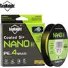 SeaKnight 2024 SEAKNIGHT Nuovo NANO II 100M/300M HOT 4 Fili Intrecciati Linea di Pesca Multifilamento PE 7LB-15LB Diametro 0.08mm-0.12mm 3 Colori
