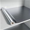 ctzsoop Adesivo per ascensore da cucina per elettrodomestici da cucina, in PVC, argento spazzolato, rimovibile, con pellicola decorativa in vinile, impermeabile, resistente all'olio