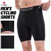 X-TIGER Intimo da ciclismo Pantaloncini da uomo 5D imbottito Traspirante Sport Equitazione Bici Bicicletta MTB Fodera Pantaloncini con impugnature antiscivolo per le gambe