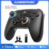 ANBERNIC RG P01 Controller di giochi Bluetooth wireless cablato Joystick effetto Hall RGB XBOX Gioco Gamepad per PC Android IOS Steam