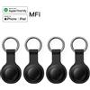 HIMOJO Localizzatore GPS 1/4 in silicone anti-smarrimento a lunga distanza per Apple Find My, con rilevamento vocale per chiavi, borse, giocattoli - Smart Tag per iOS iPhone