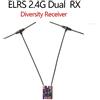 GSF ELRS 2.4G Diversity Ricevitore Doppia Antenna RX TCXO Incorporato per FPV Freestyle RC Racing A Lungo Raggio Drone Accessori