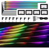 MAGIC COLORM 22 in 1 18 in 1 64 colori RGB Symphony Atmosfera per auto Interni LED Guida acrilica Fibra ottica Decorazione universale Luci ambientali
