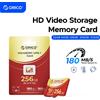 ORICO Micro SD microSDXC R/W da 256 GB Fino a 180 MB/s Full HD e 4K UHD C10, U3, V30, 4K, A2 per fotocamera Drone Dash Cam