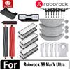 Roborock S8 MaxV Ultra robot Aspirapolvere Accessori mop Choth sacchetti per aspirapolvere Filtro spazzola laterale Pezzi di ricambio sostituibili