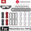 Roborock Qrevo Curv / P20 Pro Accessori Rullo principale Spazzola laterale Filtro Hepa Mop Panno Sacchetto per la polvere Parti per aspirapolvere robot