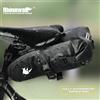 Rhinowalk Borsa da bici Borsa da sella impermeabile da 2,5 litri Sedile da ciclismo Borsa posteriore Accessori da sella Reggisella posteriore per bici MTB