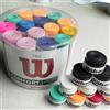 Wilson 15/30/60 Pcs Wilson overgrips Colla a mano Cintura antiscivolo Racchetta da tennis Grip Tape Fascia antiscivolo Canna da pesca Fascia per il sudore Maniglia in PU