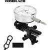 RIDERACE Supporto per centratura ruota di bicicletta con indicatore quadrante Mini strumenti di regolazione cerchi per strumenti di riparazione bici MTB da strada