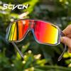 SCVCN Occhiali da sole alla moda Occhiali da ciclismo per esterni da strada Bici sportiva per uomo Occhiali MTB UV400 Occhiali da sole da equitazione per bicicletta