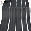 Meetee Nastro in nylon nero da 2/5/10M, 20-75mm, per cinture auto, borse a tracolla, laccetti, abbigliamento, cucito, accessori in tessuto