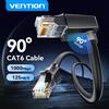 Vention Cavo Ethernet Vention Cat6 90 ° Cavo Lan Internet di rete CAT 6 con design ad angolo retto per laptop Cavo RJ45 per router Xbox PS5 4