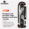 ROCKBROS Pompa da bicicletta 220PSI Mini Pompa di aria manuale Gonfiatore per pneumatici Schrader Presta Portatile AV/FV MTB Bici da strada Accessori per bici