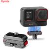 Flymile Base Adattatore Flymile per Fotocamera Insta360 X5/X4/Ace Pro 2, Staffa di Estensione in Metallo, Piastra di Montaggio per Treppiede a Sgancio Rapido