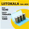 liitokala 4-80 pzLiitoKala Lii-16A 3.7 V 16340 700 mAh CR123A Batterie Ricaricabili CR17345 CR123A Caricabatteria per Arlo Wireless Camer