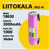 liitokala 1-40PCS LiitoKala 30Q-N 18650 3000mah Batteria ricaricabile ad alta potenza ad alta scarica, 30A grande corrente + Nicke fai da te