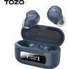 TOZO Auricolari Bluetooth TOZO NC9 TWS, versione aggiornata, auricolari in-ear wireless con microfono, display LED per la carica, autonomia prolungata.