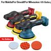 vilasting Lucidatrice per auto elettrica 8 marce regolabile senza fili ceratura automatica levigatura sigillatura smalto strumento adatto MT/Dewalt/Milwaukee 18V batteria pin