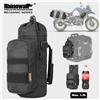 Rhinowalk Portabottiglie per moto Borsa per bollitore isolata con motore Portabicchieri per acqua a sgancio rapido con sistema MOLLE sulla borsa per moto