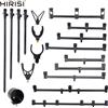 Hirisi Canna da pesca alla carpa Pod Bank Stick e Buzz Bar Canna da pesca Poggiatesta Accessori per la pesca