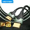 Vention Cavo HDMI 2.1 8K per Xiaomi TV Box PS5 48Gbps 8K/60Hz 4K/120Hz Cavo HDMI HDR10 + HDCP2.2 per PS4 Splitter HDMI 8K HDMI