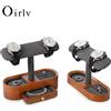Oirlv Organizzatore di gioielli in legno Espositore per orologi Collana Bracciale Anelli Rack di stoccaggio Gioielli Supporto per barra a T Vetrina Puntelli