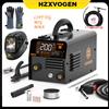HZXVOGEN Saldatrice semiautomatica 3 in 1 MMA/MIG/Lift TIG Saldatore inverter Strumenti di sinergia Attrezzature per saldatura senza gas HVM200