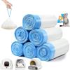 SINGWEDA 90 Sacchetti per Lettiera Gatti per Lettiere Automatiche, Sacchetti Extra Spessi per Lettiera Gatti Compatibili con MeoWant/catlink/Tonepie Toilette