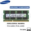 SAMSUNG Ram per laptop Samsung DDR3L DDR3 2 GB 4 GB 8 GB 1600 Mhz SO-DIMM PC3-12800 PC3L-12800 Notebook DDR3 a doppio canale