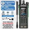 BAOFENG UV-32 GPS Walkie Talkie 10W Multi Band Bluetooth Programmazione Frequenza di copia wireless NOAA Ham a lungo raggio Radio bidirezionale