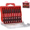 Geinxurn Set di punte per cacciavite magnetico resistente agli urti Geinxurn T25, # 25 punte Torx Head Power, punte a stella in acciaio legato S2 con scatola M di stoccaggio
