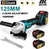 GISAM 125mm M14 Smerigliatrice angolare senza spazzole Batteria agli ioni di litio Cordless Taglio Lucidatura Rettifica Utensile elettrico per Makita 18V Batteria Pin