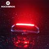 ROCKBROS Luce Posteriore Della Bici 200-800 mAh Luce Posteriore Della Bicicletta USB Ricaricabile Led Flash Luce di Riciclaggio Strada di Montagna Reggisella Fanale Posteriore
