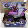 PAW PATROL Giocattolo originale del veicolo delle ruote di salvataggio della Patrol PAW con action figure da collezione Roxi Boomer Skye Chase Rocky Giocattolo per bambini Regalo di compleanno