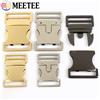 Meetee 1-5 Pz Meetee 20-38mm Fibbia a sgancio in metallo Cinghia per borsa Regolare la chiusura della cintura per indumenti Fibbie Collare per animali domestici Accessori hardware